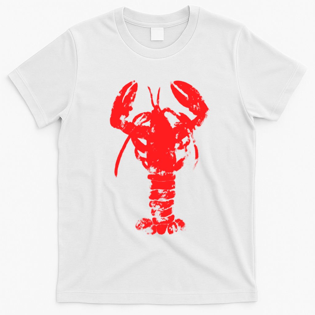 Vintage Lobster Red Imprint T-Shirt product image 6