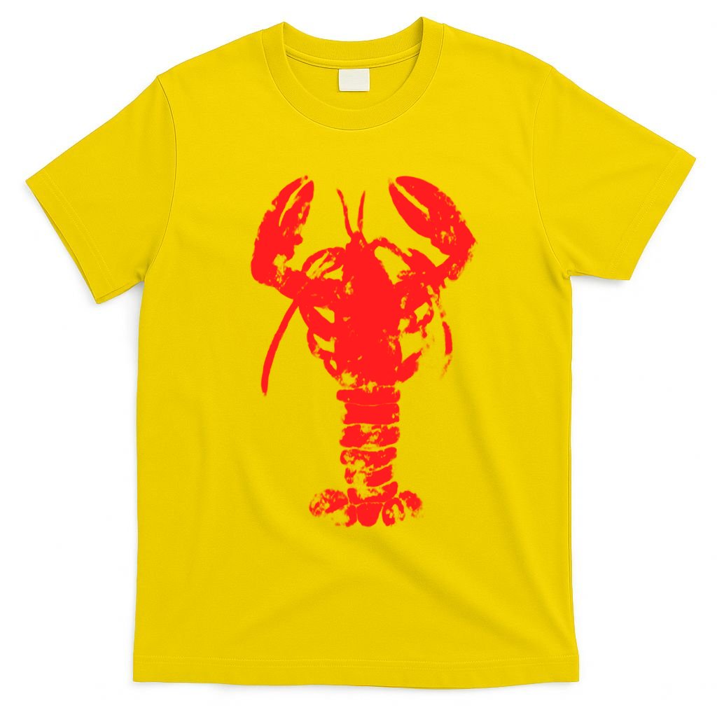 Vintage Lobster Red Imprint T-Shirt product image 2