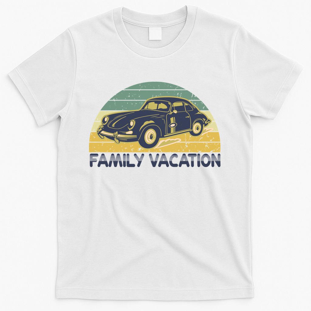 Vintage Retro Family Vacation Old Classic Car T-Shirt product image 6