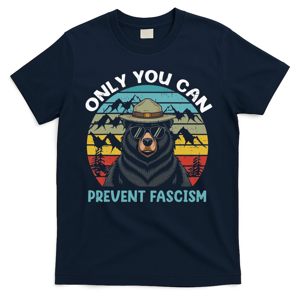 Vintage Resist Only You Can Prevent Fascism T-Shirt product image 1
