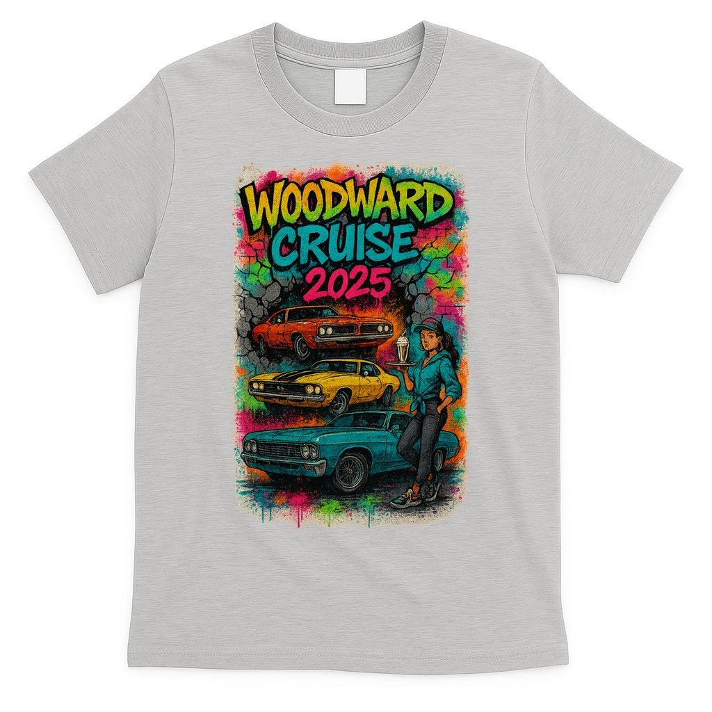 Woodward 2025 Graffiti Style T-Shirt product image 5