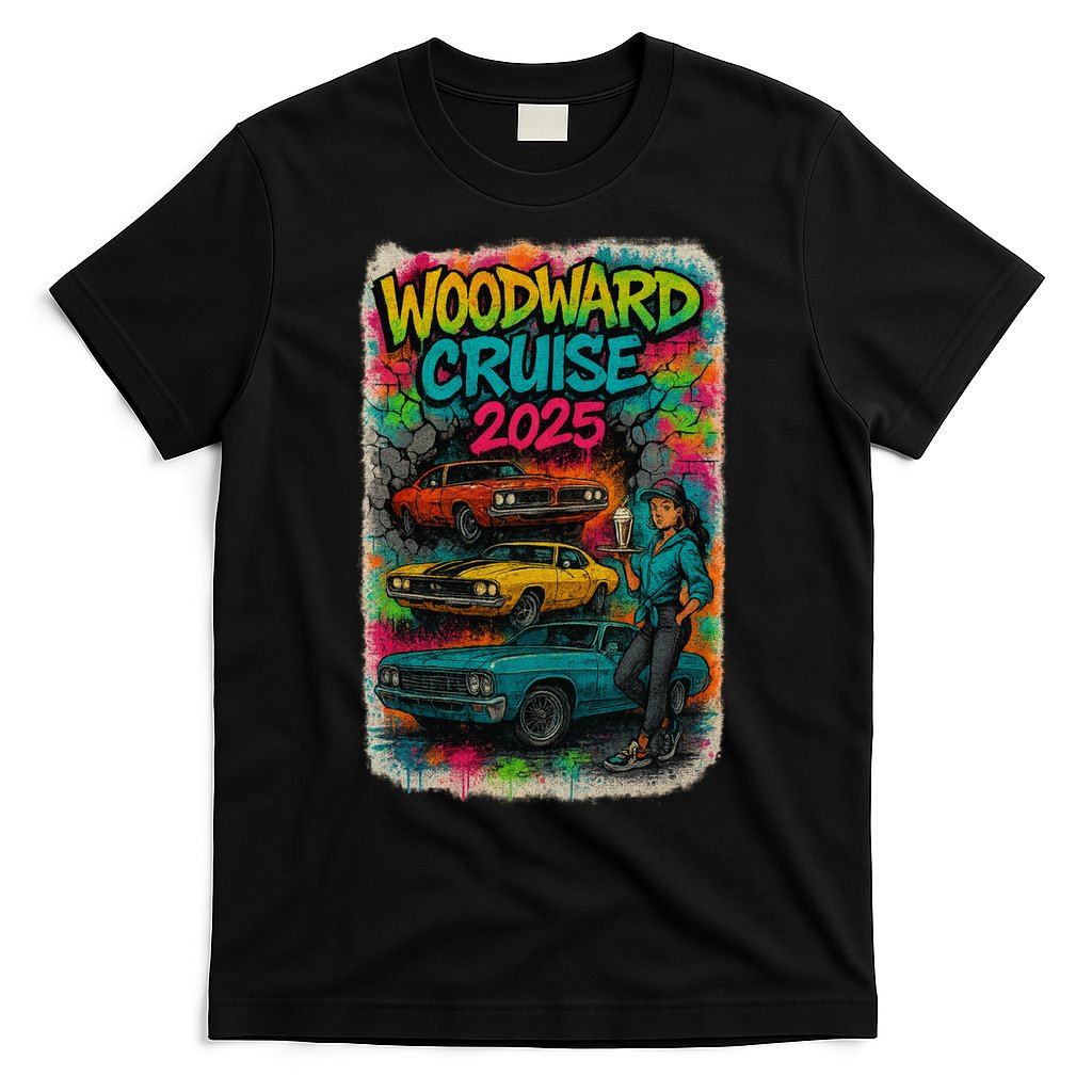 Woodward 2025 Graffiti Style T-Shirt product image 4
