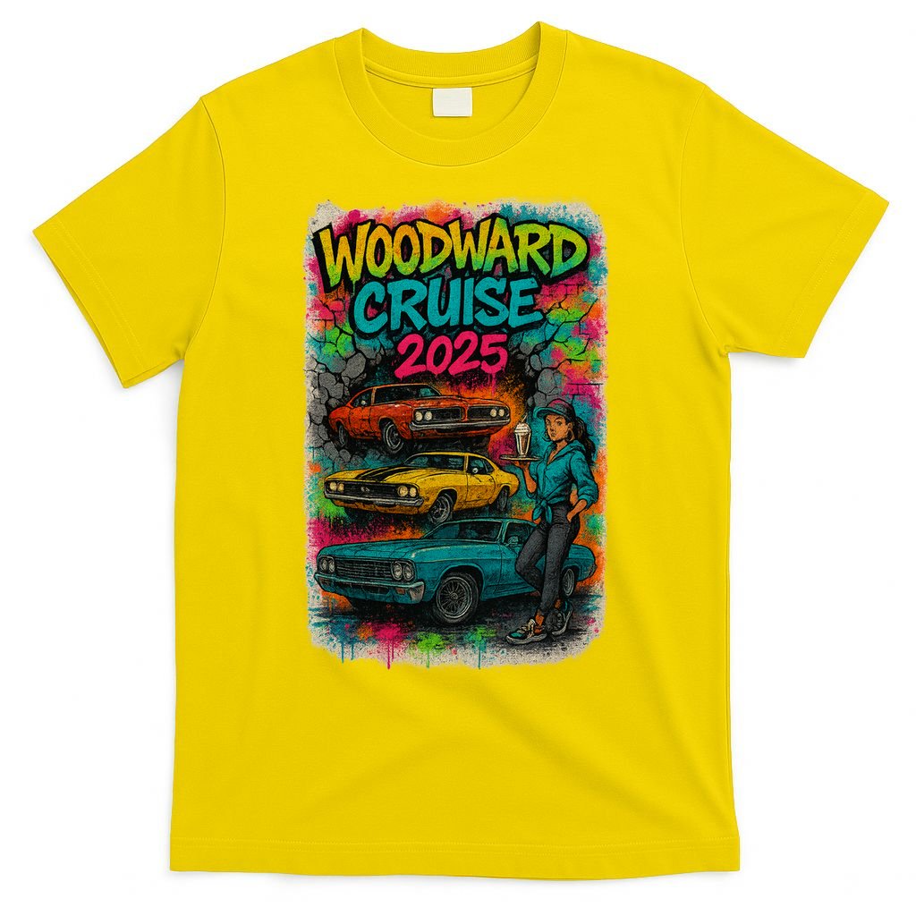 Woodward 2025 Graffiti Style T-Shirt product image 2