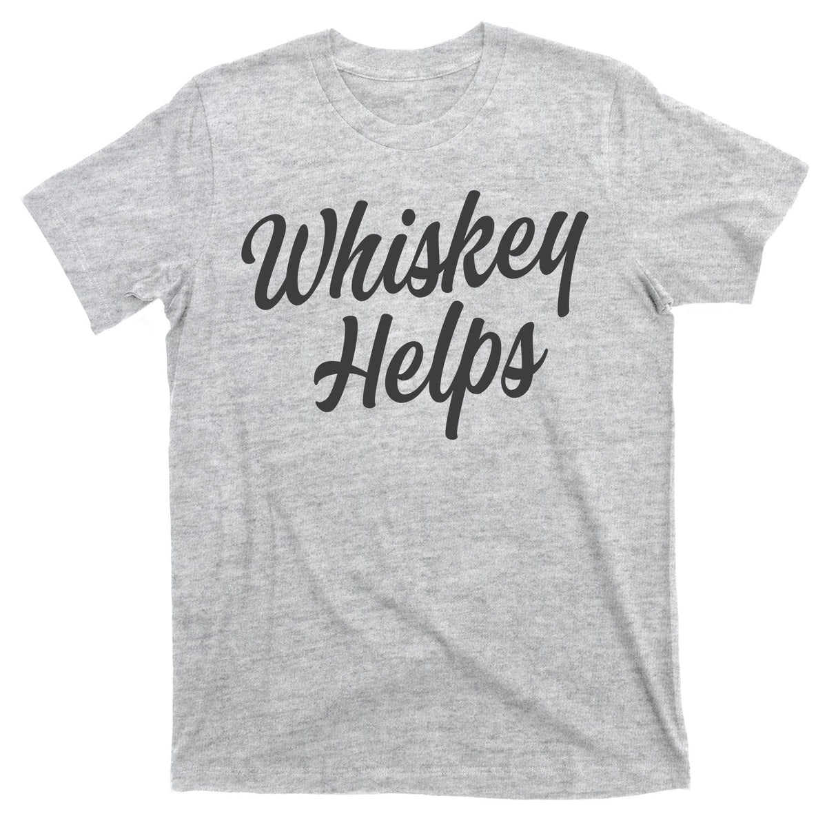 Whiskey Helps Funny T-Shirt product image 9