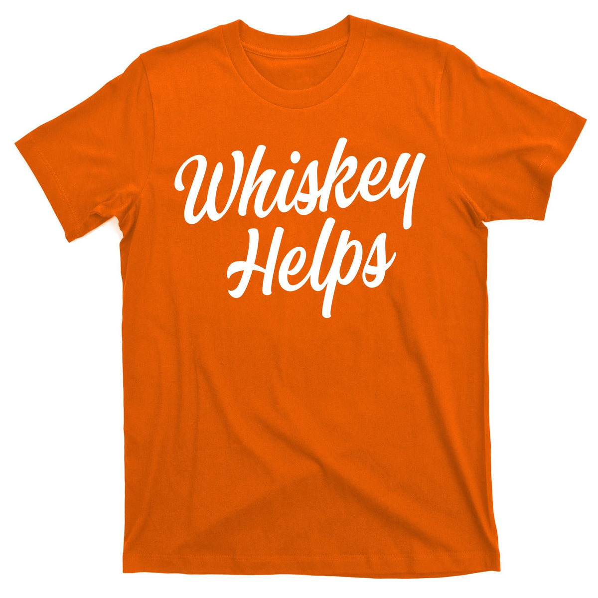 Whiskey Helps Funny T-Shirt product image 5