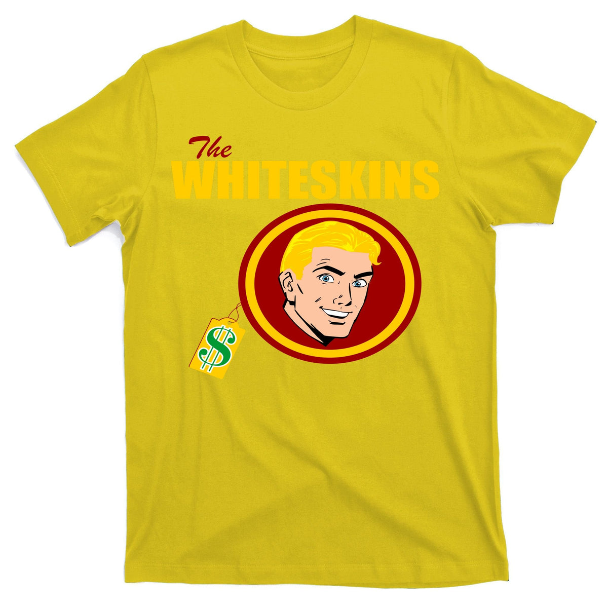 Whiteskins Football Native American Indian T-Shirt product image 3