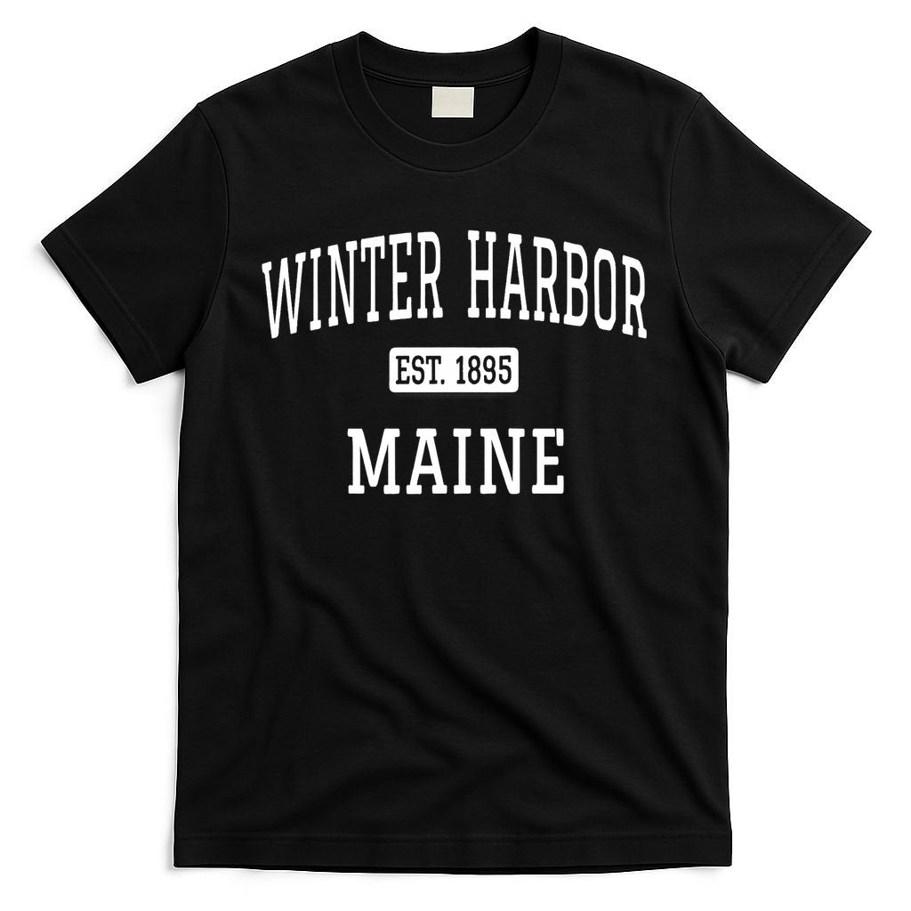 Winter Harbor, Maine Established In 1895 T-Shirt product image 4