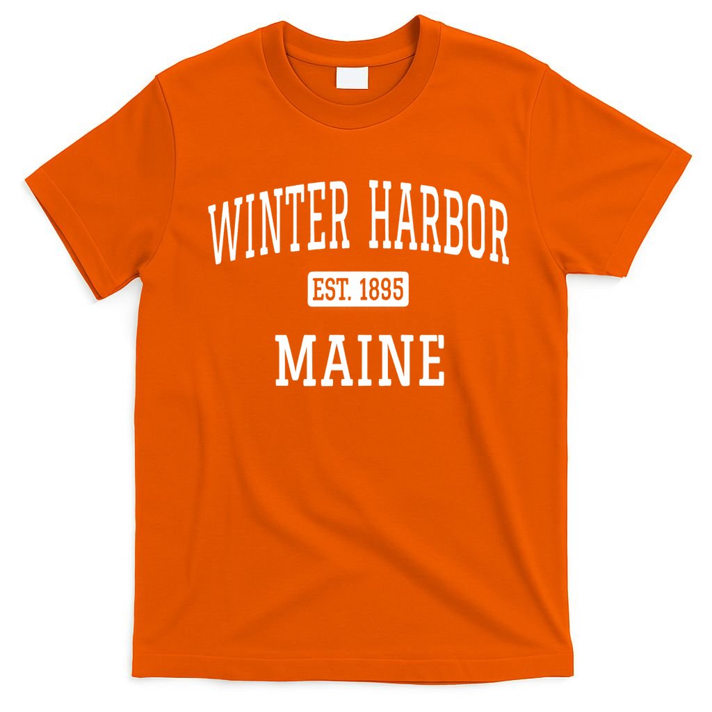 Winter Harbor, Maine Established In 1895 T-Shirt product image 3
