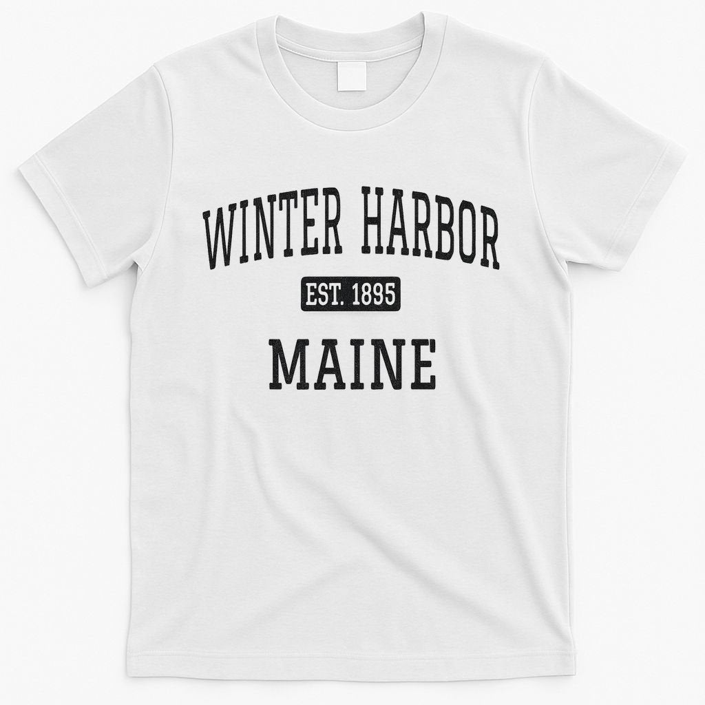 Winter Harbor, Maine Established In 1895 T-Shirt product image 6
