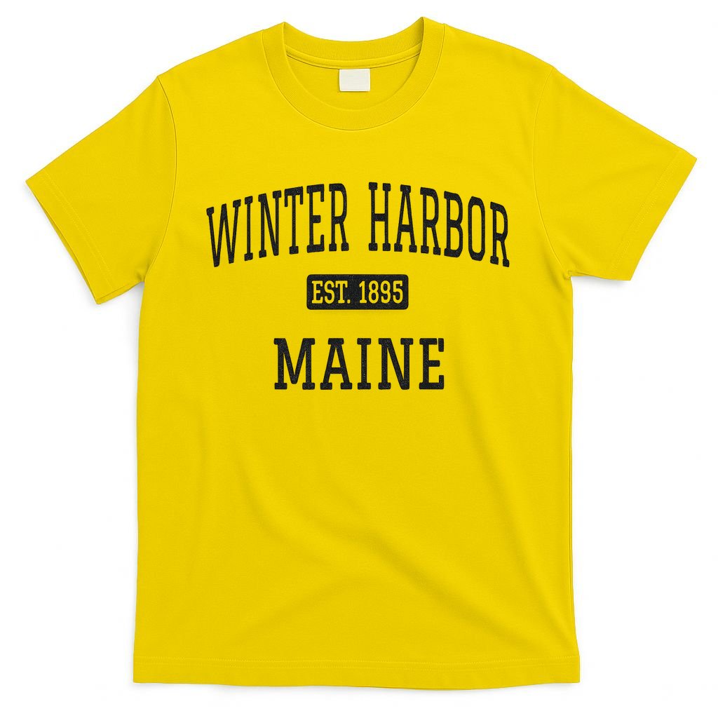 Winter Harbor, Maine Established In 1895 T-Shirt product image 2