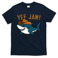 Yee Jaw Cowboy Old Western Shark T-Shirt product image 1