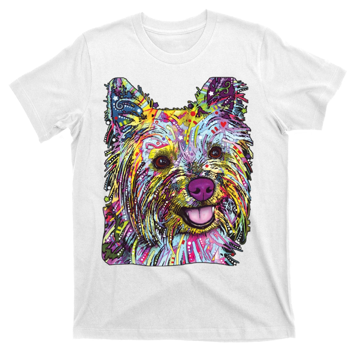Yorkie Dog Dean Russo T-Shirt product image 11