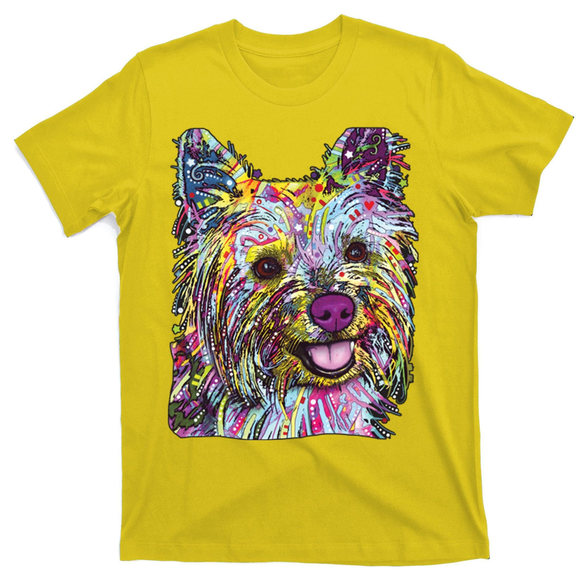Yorkie Dog Dean Russo T-Shirt product image 3